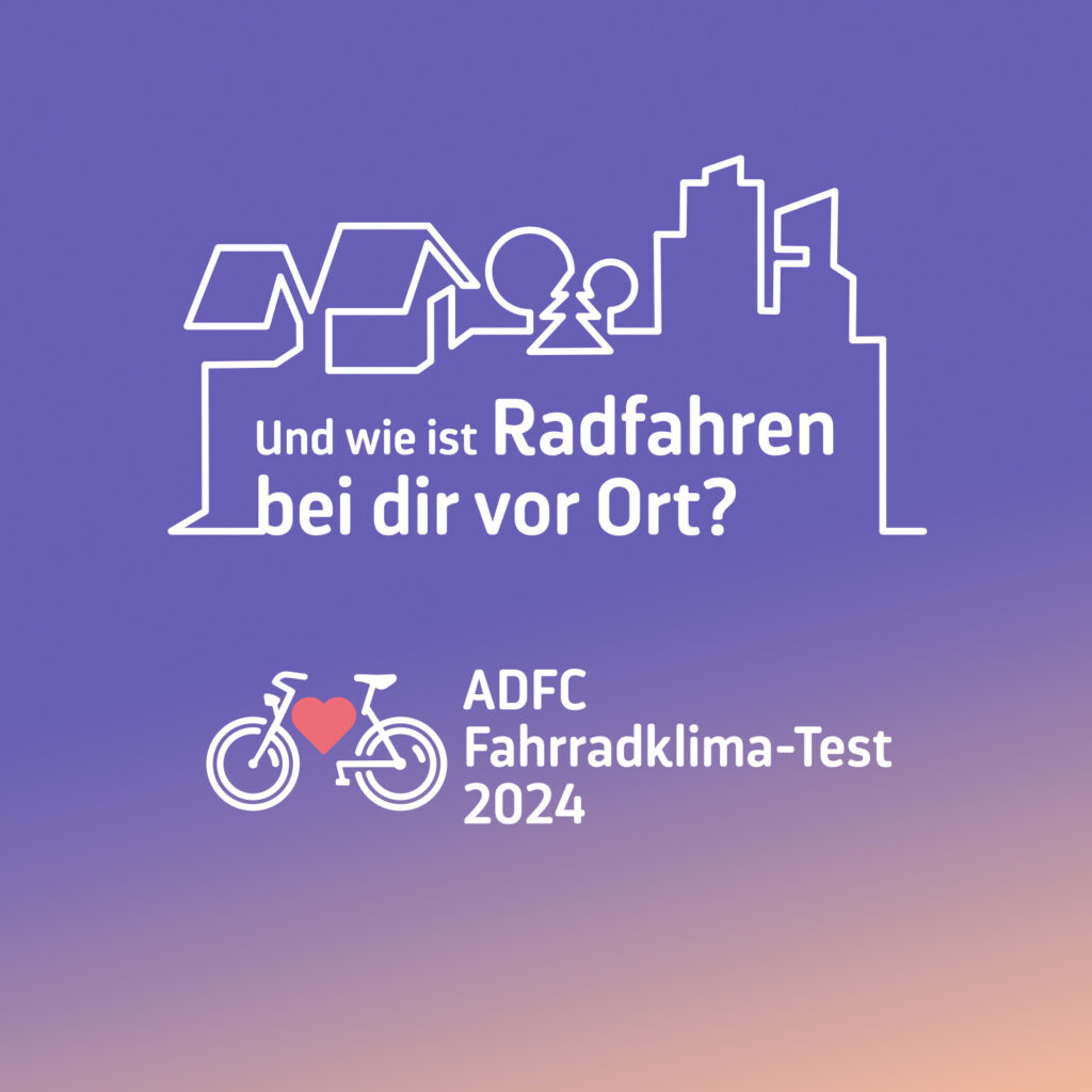 ADFC Fahrradklima-Test 2024